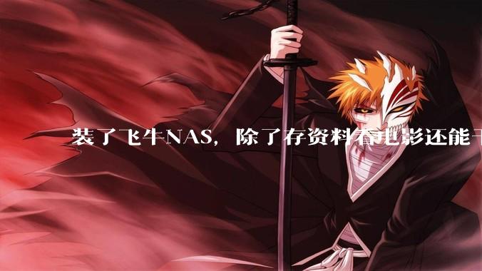 装了飞牛NAS，除了存资料看电影还能干什么？